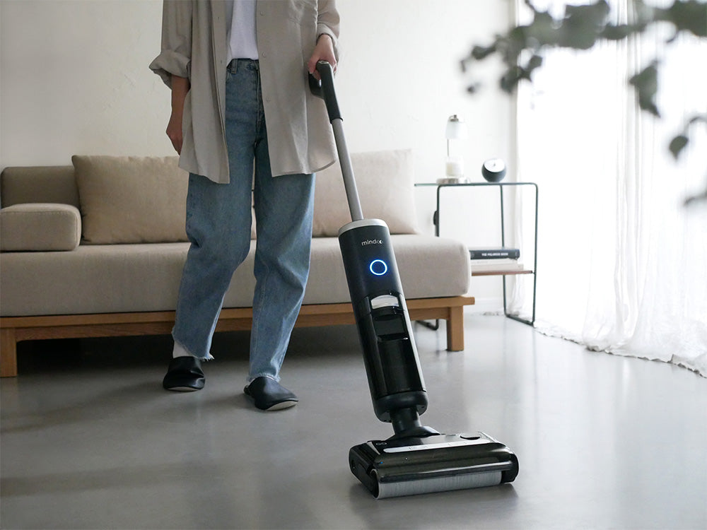 家電 生活家電 掃除機 Mindoo/ミンドー】吸引と水拭きが同時にできる掃除機 AquaX 特別セット